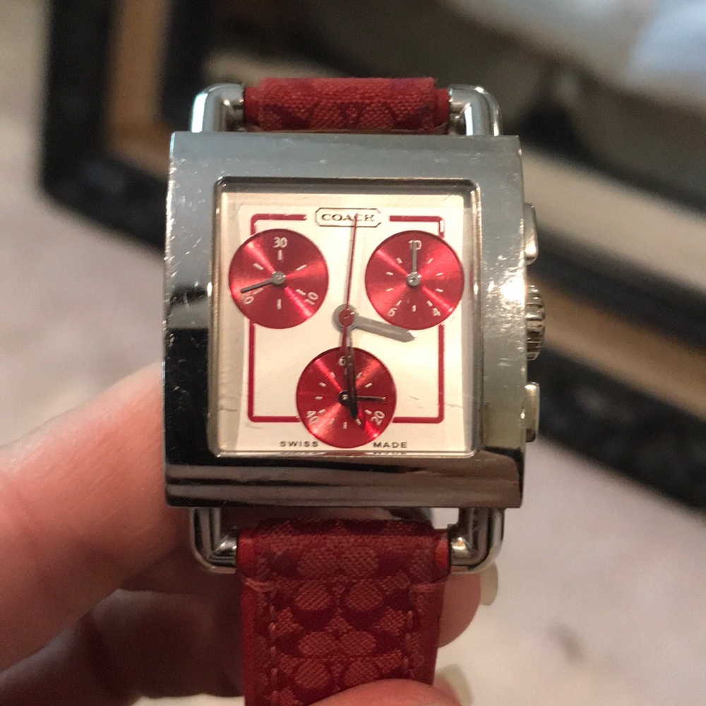 Coach Red Watch